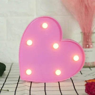 Romantic Heart LED Night Light for Valentine’s Day Gift