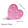 Romantic Heart LED Night Light for Valentine’s Day Gift