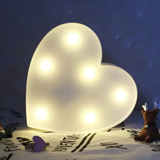 Romantic Heart LED Night Light for Valentine’s Day Gift