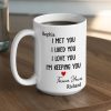 Romantic Mug with Love Quote, Ceramic Cup Design, Heartfelt Expression, Perfect Gift for Couples