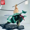 Roronoa Zoro Three-blade Sa-maximum Manga Anime Statue Action Figure