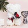 Rose Bear Hug Flower Decorative Gift for Weddings and Valentine’s Day