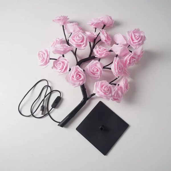 Rose Flower Tree Lights