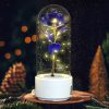 Rose Flowers Led Light And Bluetooth Speaker