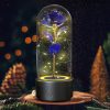 Rose Flowers Led Light And Bluetooth Speaker