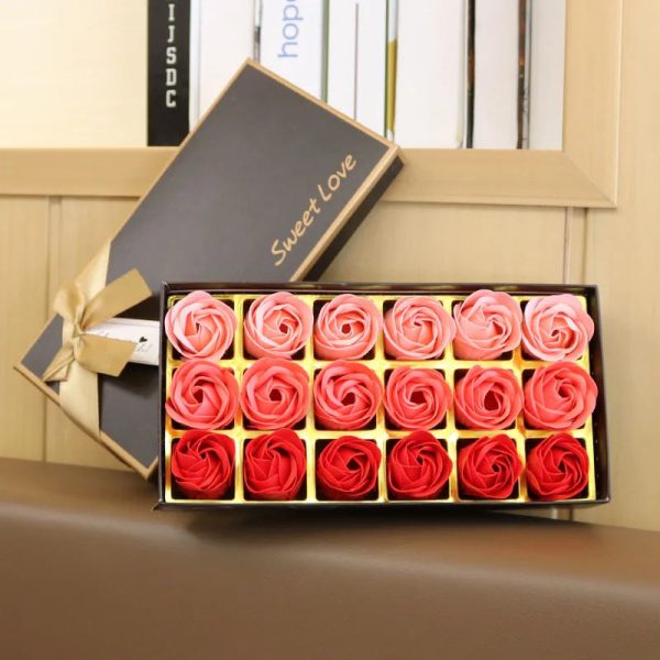Rose Petal Scented Soap Gift Set