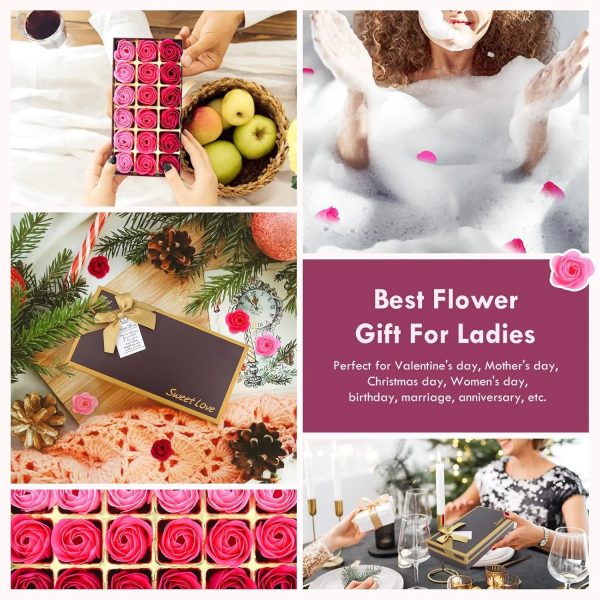 Rose Petal Scented Soap Gift Set