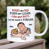 Roses Are Red, Foxes Are Clever, Gift For Couple, Personalized Mug, Funny Couple Mug, Couple Gift