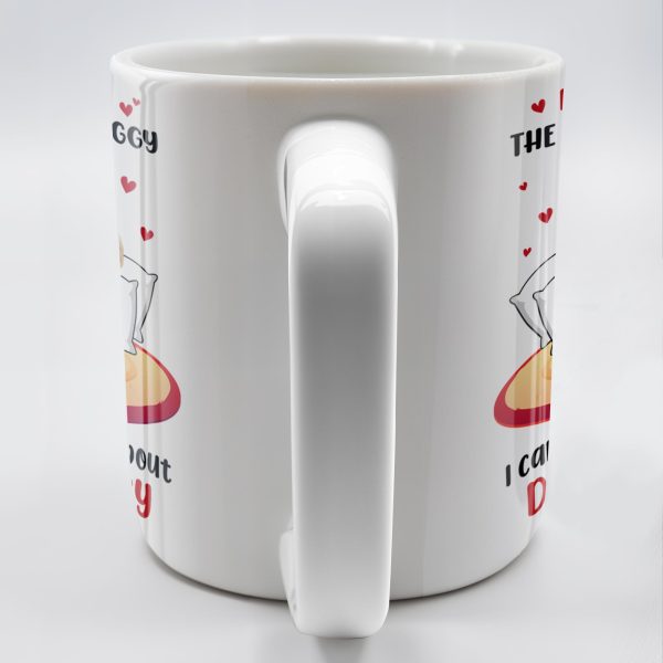 Roses Are Red Morning Foggy Love Quote With Cartoon Couple - Personalized Custom Coffee Mug - CPL259_MG