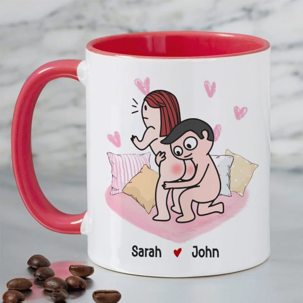 Roses Are Red, True Love is Rare, Personalized Couple Mug, Gift For Couple
