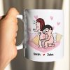 Roses Are Red, True Love is Rare, Personalized Couple Mug, Gift For Couple