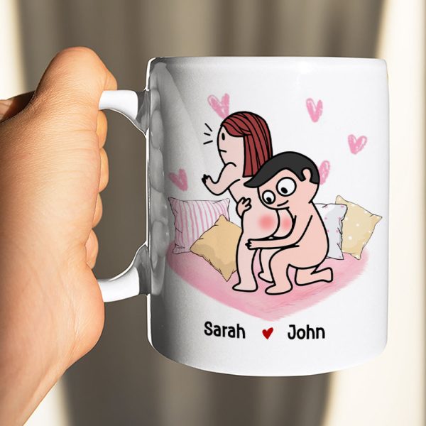 Roses Are Red, True Love is Rare, Personalized Couple Mug, Gift For Couple