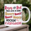 Roses Are Red, True Love is Rare, Personalized Couple Mug, Gift For Couple
