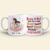Roses Are Red, True Love is Rare, Personalized Couple Mug, Gift For Couple