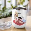 Roses Are Red Violets Are Blue All This Ass Is Just For You - Personalized Couple Mug - Gift For Couple
