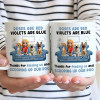 Roses Are Red Violets Are Blue Dog Lovers - Personalized Mug