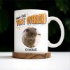 Roses Are Red, Violets Are Blue, I Choose You, Cat Lover Design - Personalized Custom Coffee Mug - PET099_MG
