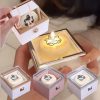 Rotating Surprise Gift Box for Ring Necklace Birthday