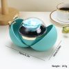 Round Bow Eternal Rose Jewelry Gift Box for Necklace and Ring