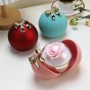 Round Eternal Rose Gift Box for Necklace, Ring, and Jewelry