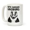 Ruth Badger Badger Ginsburg Coffee Mug