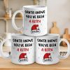 Santa Knows Who You Are - Friend Personalized Custom Mug - Christmas Gift, Birthday Gift For Best Friends, Family Members, Coworkers, Yourself