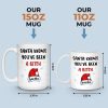 Santa Knows Who You Are - Friend Personalized Custom Mug - Christmas Gift, Birthday Gift For Best Friends, Family Members, Coworkers, Yourself
