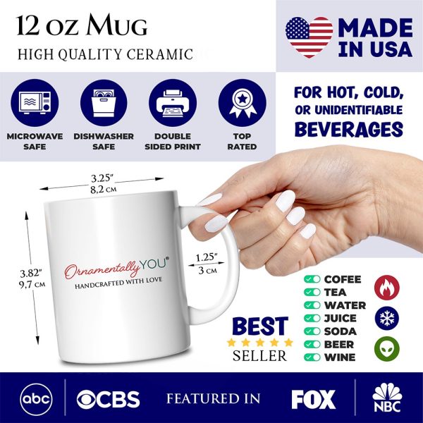 Sarcastic Be Kind Personalized Mug, Retro Bold Women With Bite Gift With Custom Name