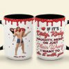 Sassy Couple Black Coffee Mug - Personalized Gifts For Couples 04HUTI300126