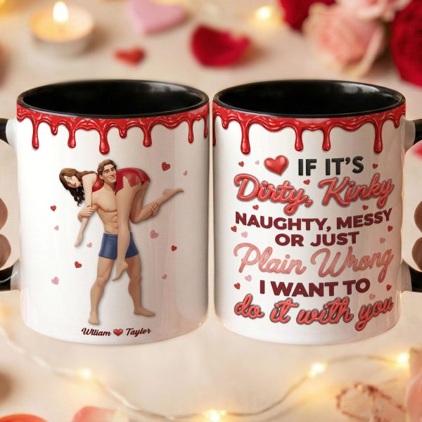 Sassy Couple Black Coffee Mug - Personalized Gifts For Couples 04HUTI300126