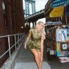 Satin High Neck Short Sleeve Mini Dress