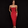 Satin Sleeveless Backless Maxi Dresses