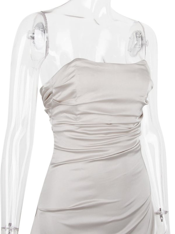 Satin Tube Dress