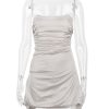 Satin Tube Dress