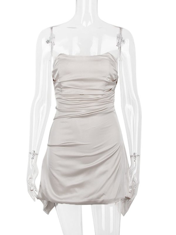 Satin Tube Dress