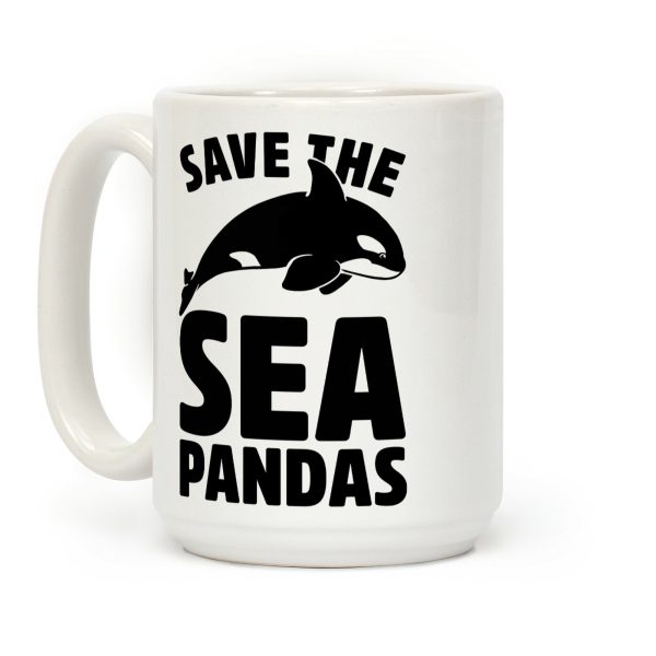 Save The Sea Pandas Mug Coffee Mug