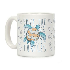 Save the Turtles Coffee Mug