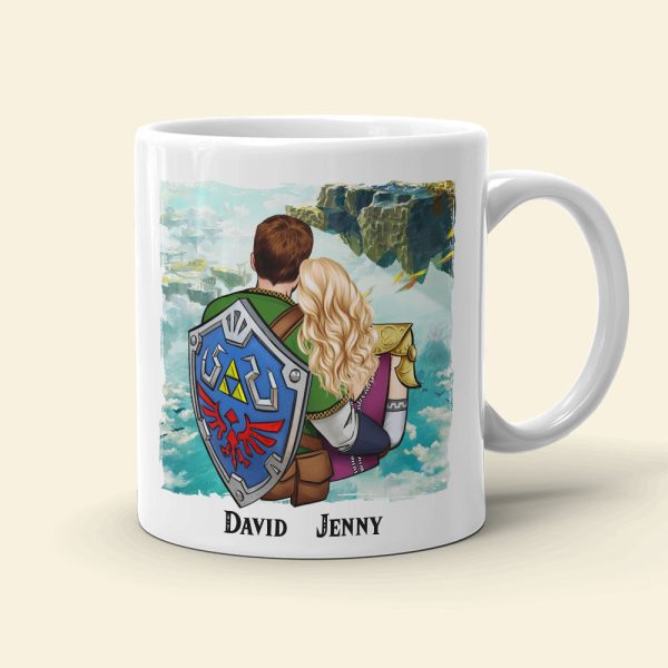 Saving The Last One For The Right One-Personalized Coffee Mug - Gift For Couple- Couple Coffee Mug- 01httn120723hh