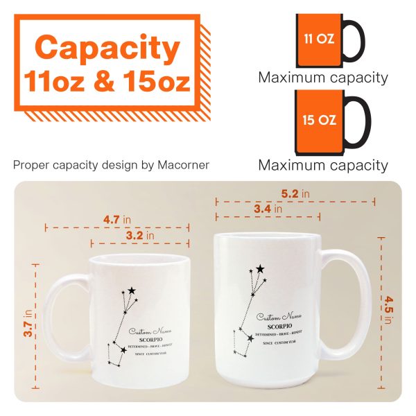 Scorpio Mug - Personalized Mug