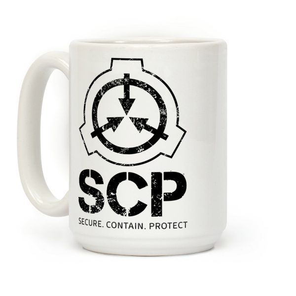 SCP Secure. Contain. Protect Coffee Mug