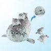 Seal Family Plush Set with Zipper Pouch 40cm