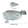 Seal Family Plush Set with Zipper Pouch 40cm