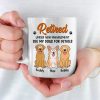 See My Dogs For Details - Dog Personalized Custom Mug - Appreciation, Retirement Gift For Coworkers, Work Friends, Colleagues, Family Members, Pet Owners, Pet Lovers