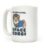 See You Later Space Corgi Parody Coffee Mug