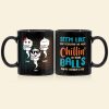 Seem Like Just Yesterday We Were Chillin' In Your Balls, Personalized Coffee Mug, Gift For Dad