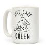 Self-Care Cat Coffee Mug