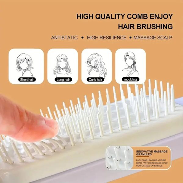 Self Cleaning Hairbrush