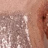 Sequin Short Sleeves Loose Dresses