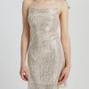 Sequin Lace-up Back Bodycon Mini Dress