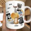 Serotonin Booster Cat Lovers - Personalized Mug
